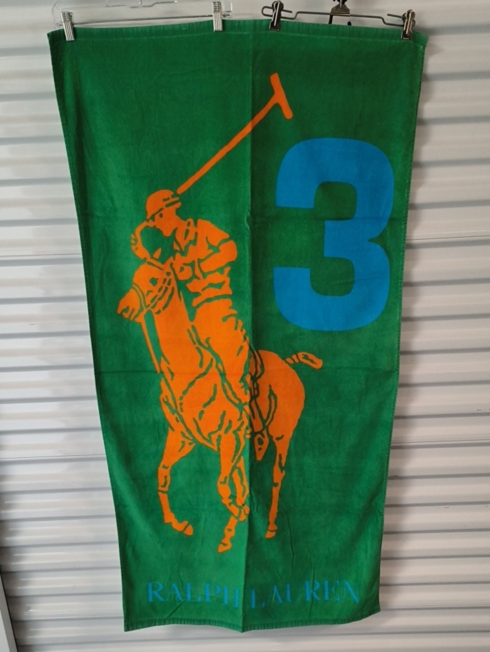 The Big Pony Collection # 3 by Ralph Lauren Bathing Towel 56" x 30"